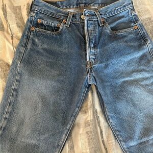 Levi's Blue Boot Cut Jeans for Women size 30 fits like a 26